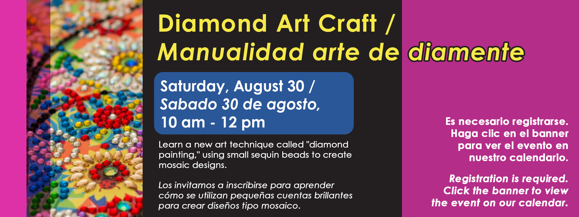 Diamond Art Aug 30